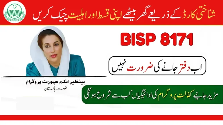 BISP 8171 Check Online CNIC 2025 New Balance 13500