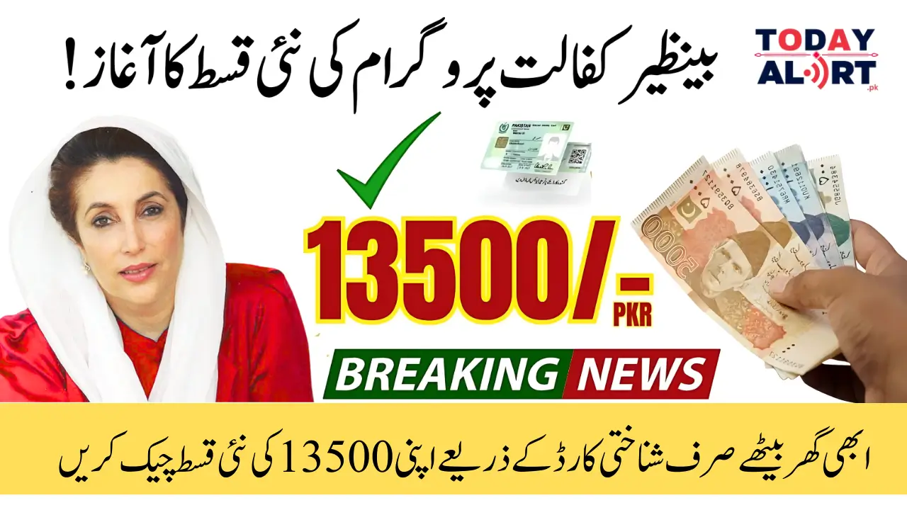 How To Check BISP 13500 May 2025 Payment via 8171