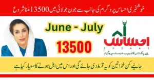 Ehsaas Program 8171 June July Payment Eligibility Criteria