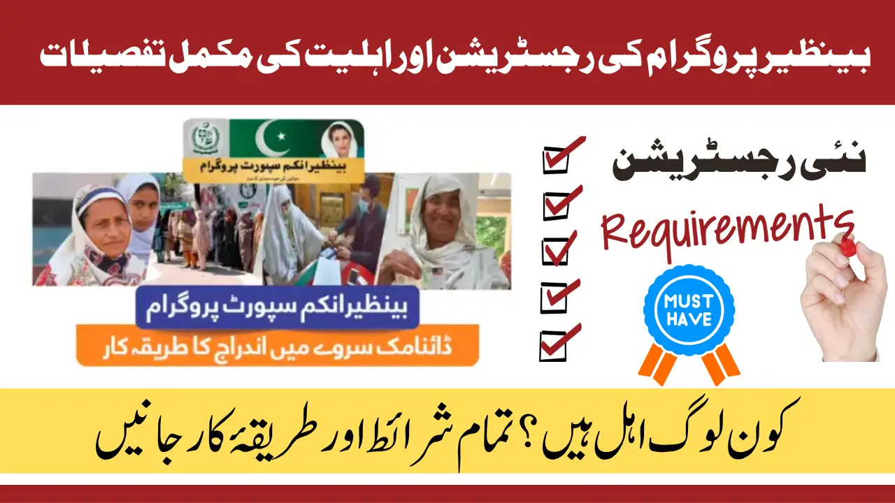 8171 Registration Eligibility Requirements in July 2025 Complete Guide for BISP Applicants