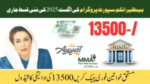 New BISP August 2025 Payment Schedule Out Full Guide for Beneficiaries via CNIC