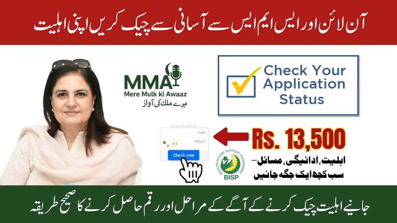 BISP Eligibility Check Online and SMS Full August 2025 Method for All Women