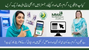 BISP 8171 Live Payment Tracking System Launched Here is how its work