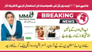 Stepwise Process to Use BISP 8171 Web Portal 2025-26 for Old & New Beneficiaries