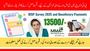 BISP Survey 2025 Beneficiary Payment Guide for New Women to Receive Grant Money